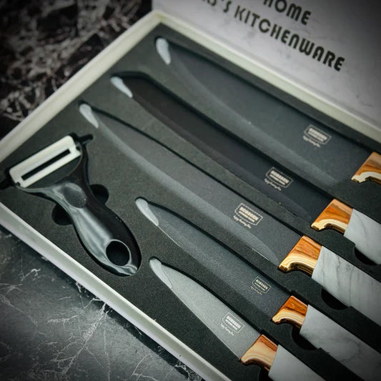 Bobssen 6pcs Kitchen Knife Set